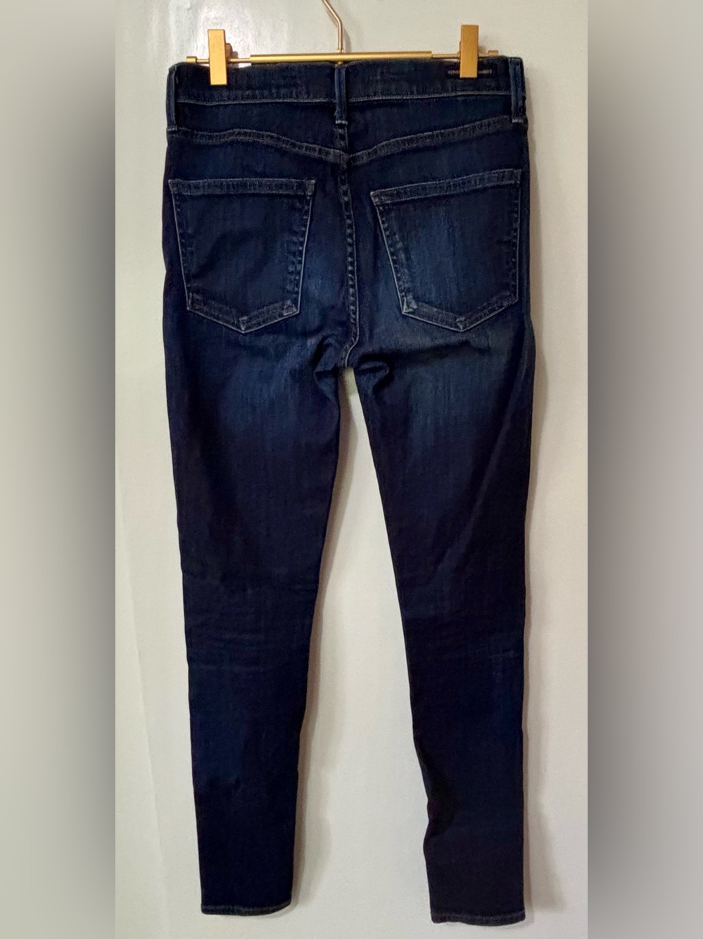 Citizens Of Humanity| Deep Indigo Denim High-Rise Rocket Skinny Jeans Sz 27 - Picture 5 of 10